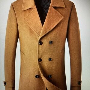 Men’s wool blend pea coat